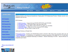 Tablet Screenshot of paralan.com